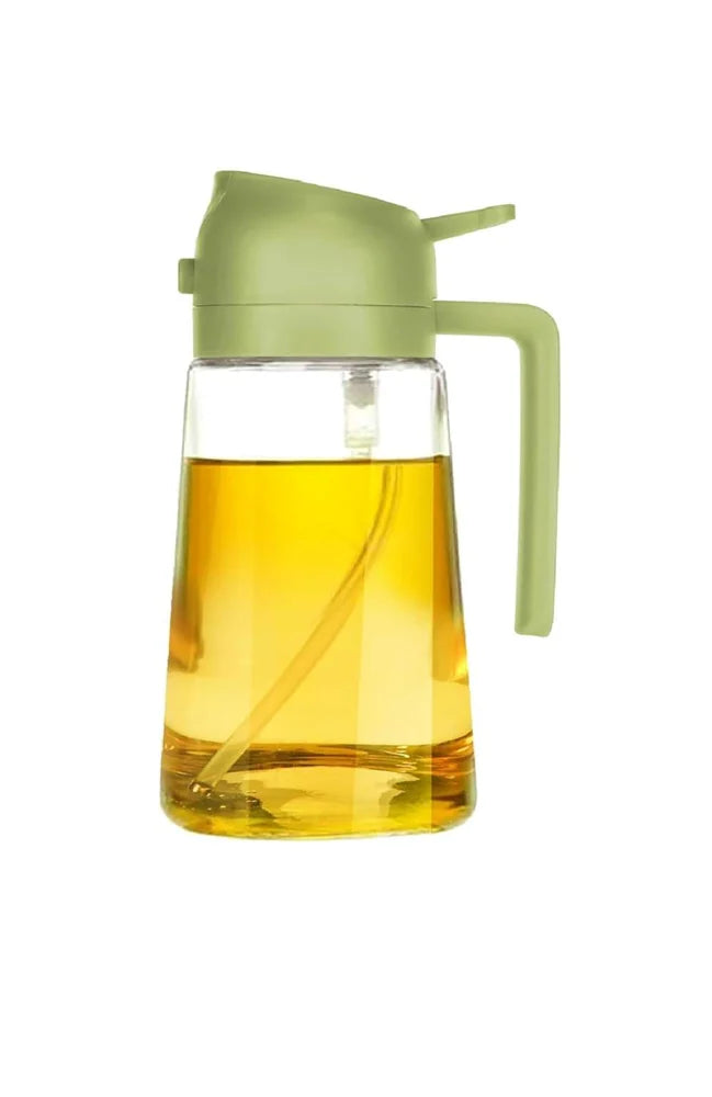 2 In 1 Glass Oil Spray Bottle